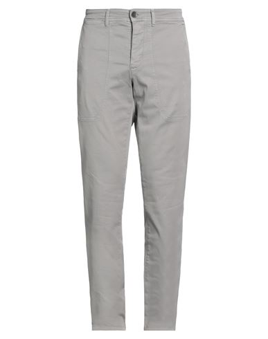 Jeckerson Man Pants Grey Size 31 Cotton, Lyocell, Elastane
