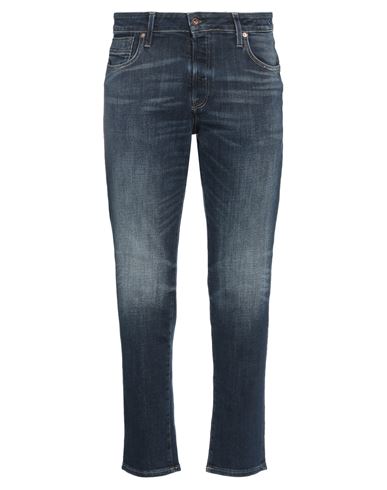 Jack & Jones Man Jeans Blue Size 30w-32l Organic Cotton, Elastane