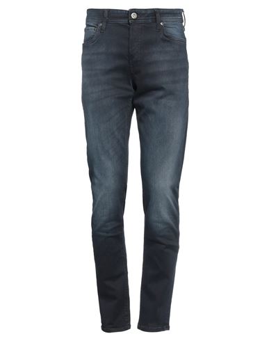 Jack & Jones Man Jeans Blue Size 33w-30l Cotton, Polyester, Elastane