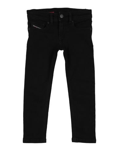 Diesel Toddler Boy Jeans Black Size 6 Cotton, Elastane