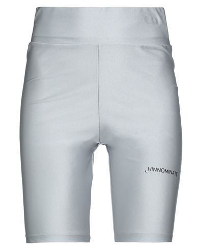 Hinnominate Woman Shorts & Bermuda Shorts Light Grey Size S Polyamide, Elastane