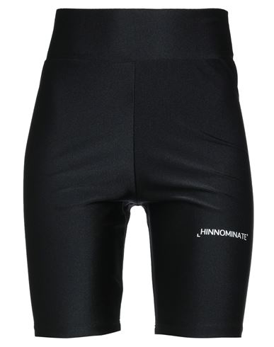 Hinnominate Woman Leggings Black Size S Polyamide, Elastane