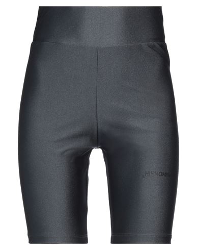 Shop Hinnominate Woman Shorts & Bermuda Shorts Steel Grey Size M Polyamide, Elastane