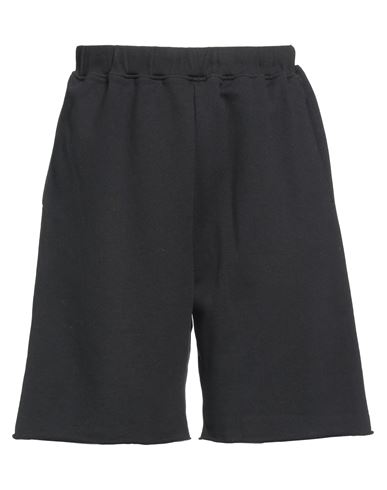 Shop Aries Man Shorts & Bermuda Shorts Black Size S Cotton
