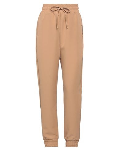 Hinnominate Woman Pants Camel Size Xxs Polyester, Elastane In Beige