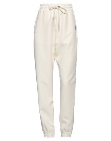 Hinnominate Woman Pants Ivory Size Xs Polyester, Elastane In White
