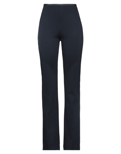 Siyu Woman Pants Navy Blue Size 4 Viscose, Polyamide, Elastane In Navy Blue