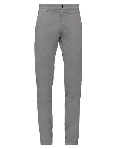Camouflage Ar And J. Man Pants Light Grey Size 30 Cotton, Elastane