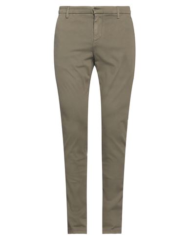 Dondup Man Pants Dark Green Size 33 Cotton, Polyester, Elastane