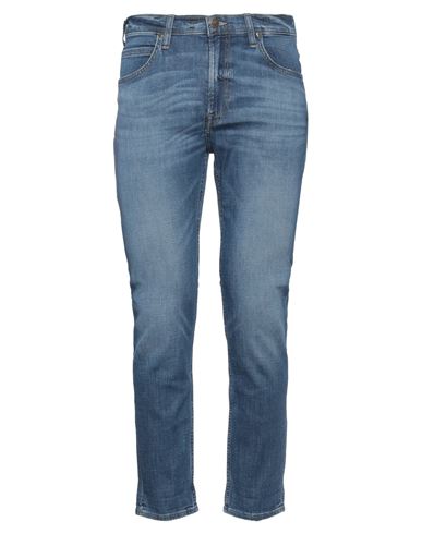 Lee Man Jeans Blue Size 31w-32l Cotton, Elastane