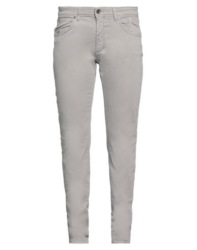 Jeckerson Man Pants Grey Size 42 Cotton, Lyocell, Elastane