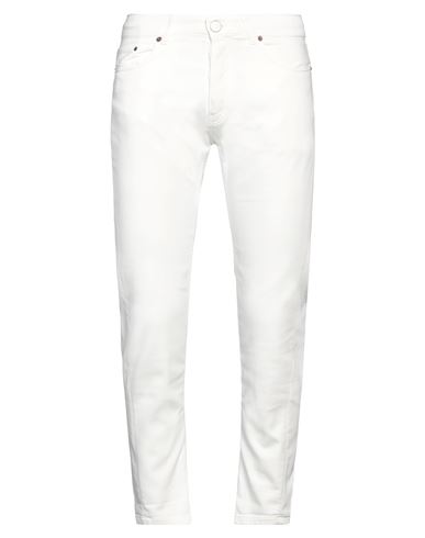 Pmds Premium Mood Denim Superior Man Jeans Off White Size 34 Cotton, Elastane