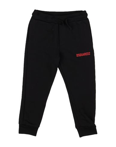 Dsquared2 Babies'  Toddler Boy Pants Black Size 4 Cotton