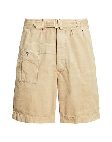 Polo Ralph Lauren Relaxed Fit 8-inch Cargo Short Man Shorts & Bermuda Shorts Sand Size 35 Cotton In Beige