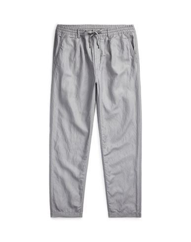 Polo Ralph Lauren Polo Prepster Tailored Slim Fit Pant Man Pants Grey Size L Linen, Lyocell, Cotton