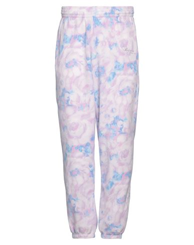 Shop Martine Rose Man Pants Lilac Size M Polyethylene In Purple