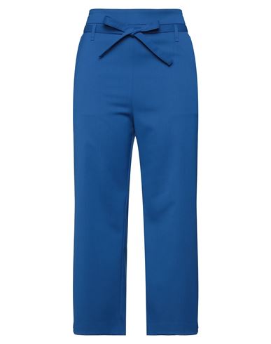 Pdr Phisique Du Role Woman Pants Bright Blue Size 0 Polyester, Virgin Wool, Elastane
