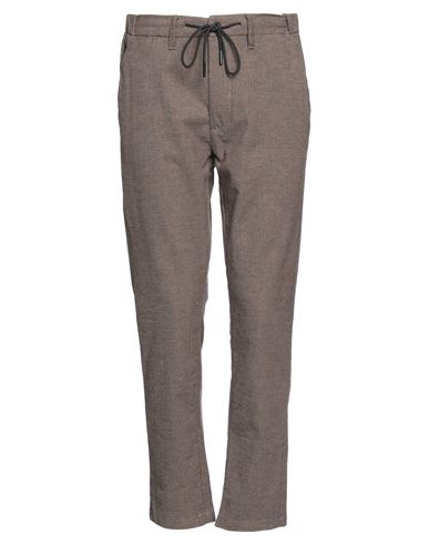 Hamaki-ho Man Pants Brown Size 40 Cotton, Polyester, Viscose, Elastane