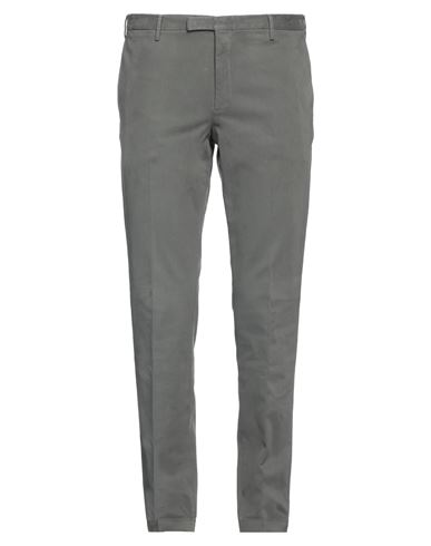 Pt Torino Man Pants Grey Size 38 Modal, Cotton, Elastane In Grey