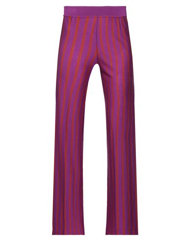 Siyu Woman Pants Purple Size 4 Merino Wool