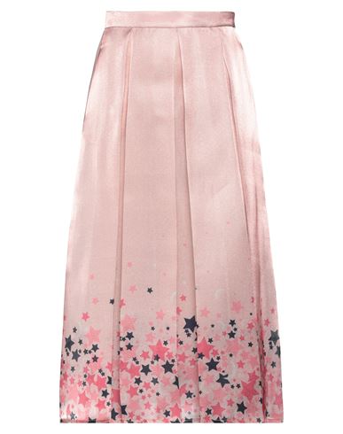 Elisabetta Franchi Woman Midi Skirt Pastel Pink Size 4 Polyester