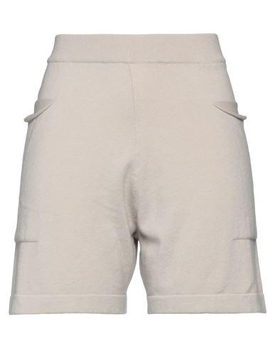 Majestic Filatures Woman Shorts & Bermuda Shorts Beige Size 1 Organic Cotton, Elastane