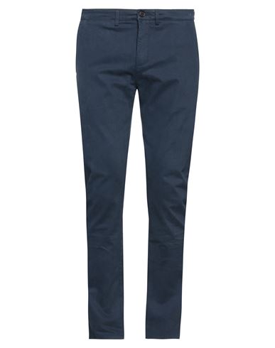 Department Five Department 5 Man Pants Midnight Blue Size 33 Cotton, Elastane In Blue