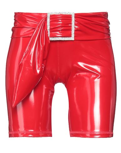 Aya Muse Woman Shorts & Bermuda Shorts Red Size S Polyester, Elastane