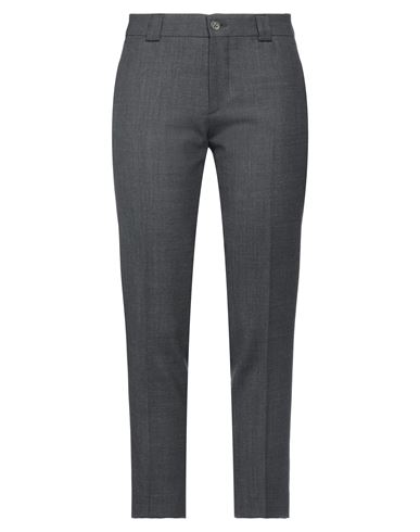 Berwich Woman Pants Lead Size 12 Polyester, Virgin Wool, Elastane In Grey