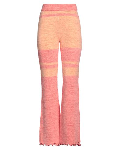 Shop Andersson Bell Woman Pants Apricot Size S/m Wool, Acrylic, Alpaca Wool, Nylon In Orange