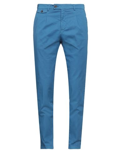 Cruna Man Pants Pastel Blue Size 36 Cotton, Elastane
