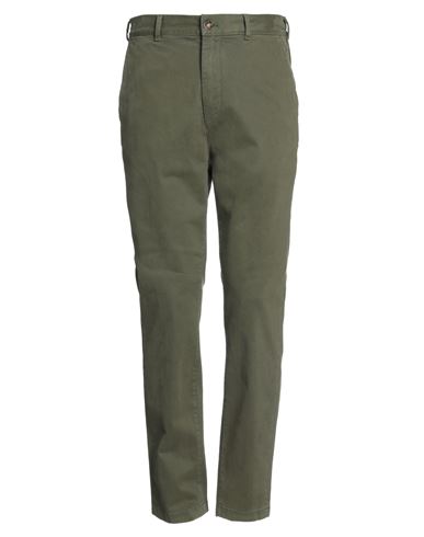 Cruna Man Pants Military Green Size 28 Cotton, Elastane