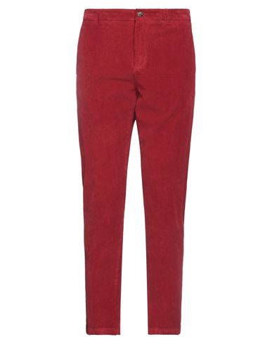Cruna Man Pants Red Size 36 Cotton, Elastane