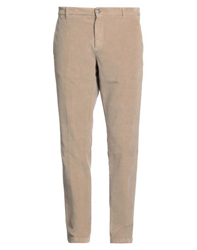 Cruna Man Pants Light Brown Size 36 Cotton, Elastane In Beige