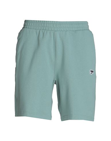 Puma "downtown Shorts 8" Tr " Man Shorts & Bermuda Shorts Sage Green Size Xl Cotton
