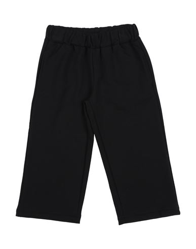 Vicolo Babies'  Toddler Girl Pants Black Size 4 Cotton, Lycra