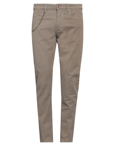 Siviglia Man Pants Khaki Size 31 Cotton, Elastane, Polyester In Beige