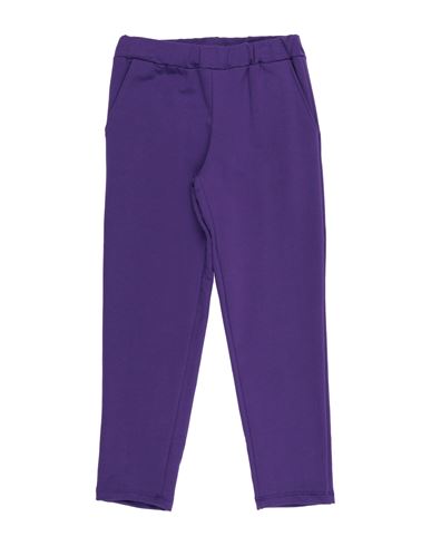 Vicolo Babies'  Toddler Girl Pants Purple Size 4 Cotton, Lycra