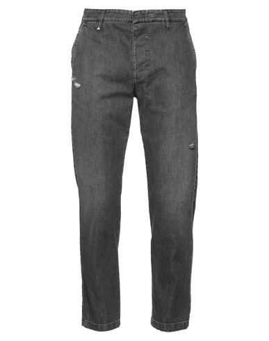 Berna Man Denim Pants Grey Size 26 Cotton