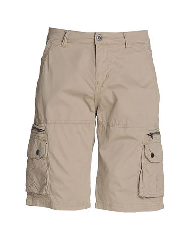 Alpha Industries Man Shorts & Bermuda Shorts Beige Size 32 Cotton
