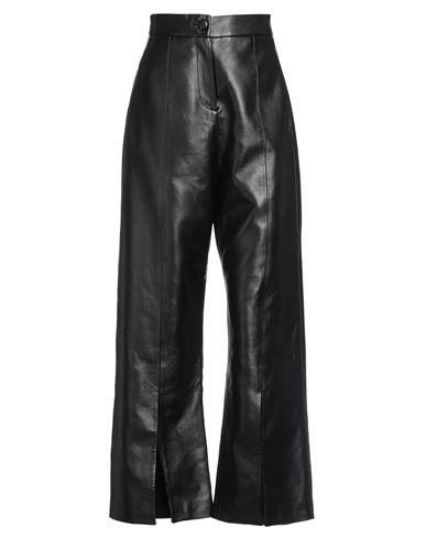 Shop Materiel Matériel Woman Pants Black Size 8 Polyester, Polyresin