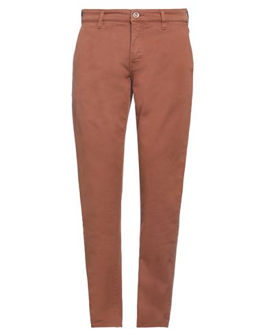 Siviglia Man Pants Brown Size 31 Cotton, Elastane