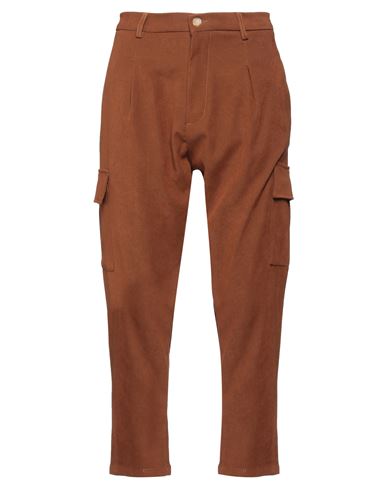 Over-d Over/d Man Pants Brown Size 28 Polyester, Elastane