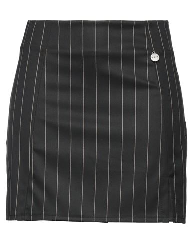 Berna Woman Mini Skirt Black Size 6 Polyester, Viscose, Elastane