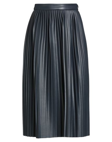 Shop Jijil Woman Midi Skirt Midnight Blue Size 10 Polyester, Polyurethane
