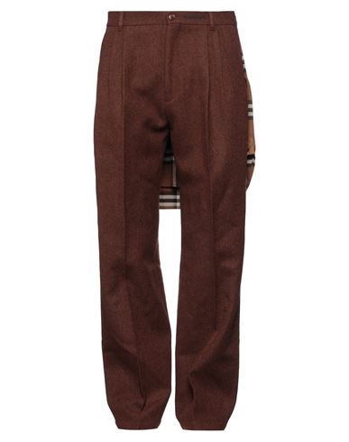 Burberry Man Pants Brown Size 34 Wool