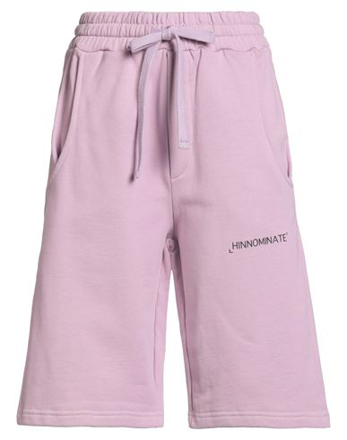 Hinnominate Woman Shorts & Bermuda Shorts Purple Size S Cotton In Purple