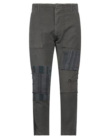 Greg Lauren Man Pants Steel Grey Size 2 Cotton | ModeSens