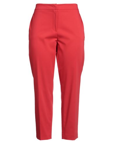 Clips More Woman Pants Red Size 14 Cotton, Polyester, Elastane