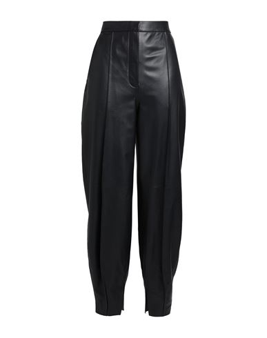 Loewe Woman Pants Black Size 6 Lambskin